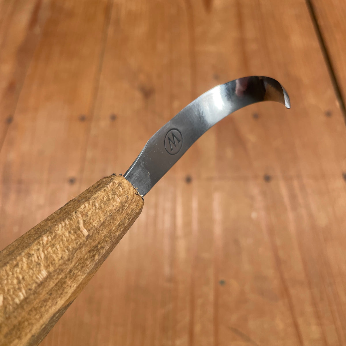 Wood Tools Right Handed Compound Curve Spoon Knife with Handle – Bernal ...