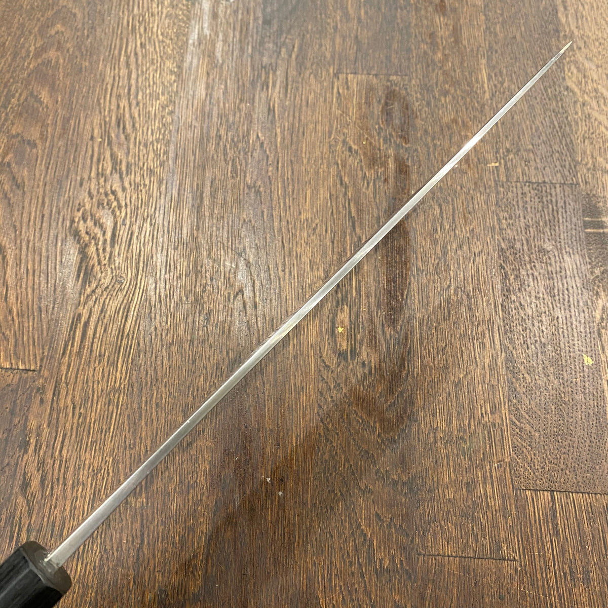 Kajiwara 270mm Sujihiki Suminagashi Aogami 2 Ebony