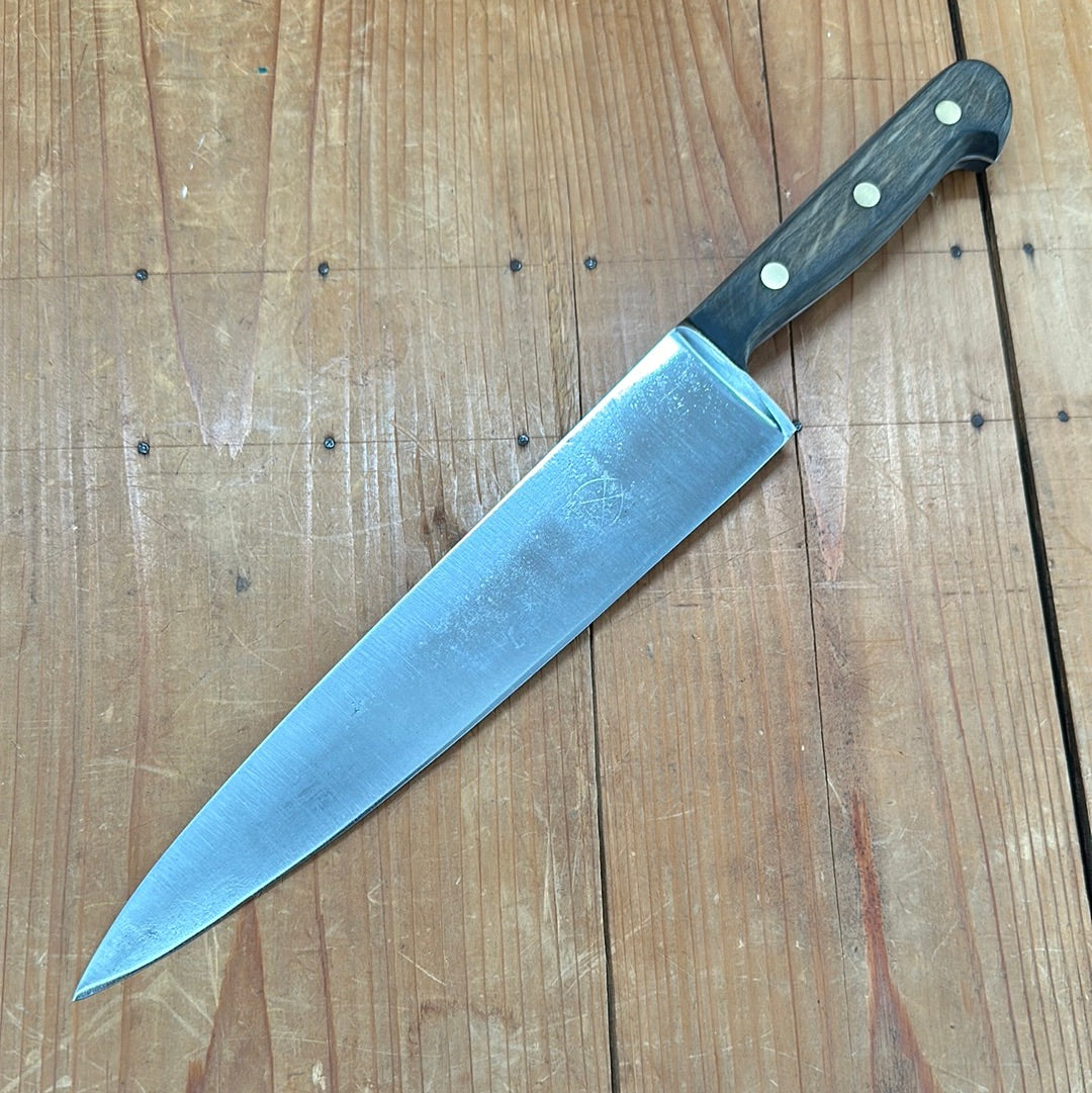 Sword & Shield 10” Chef Knife Carbon Steel Solingen 1960's