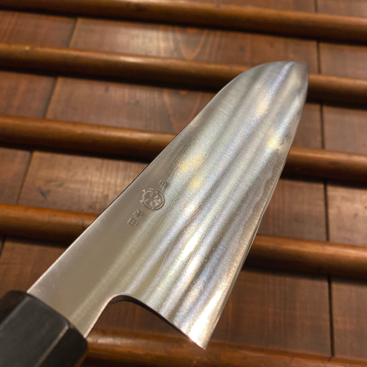 Takada No Hamono 180mm Santoku Aogami 2 Iron Clad Ho & Horn Octagon
