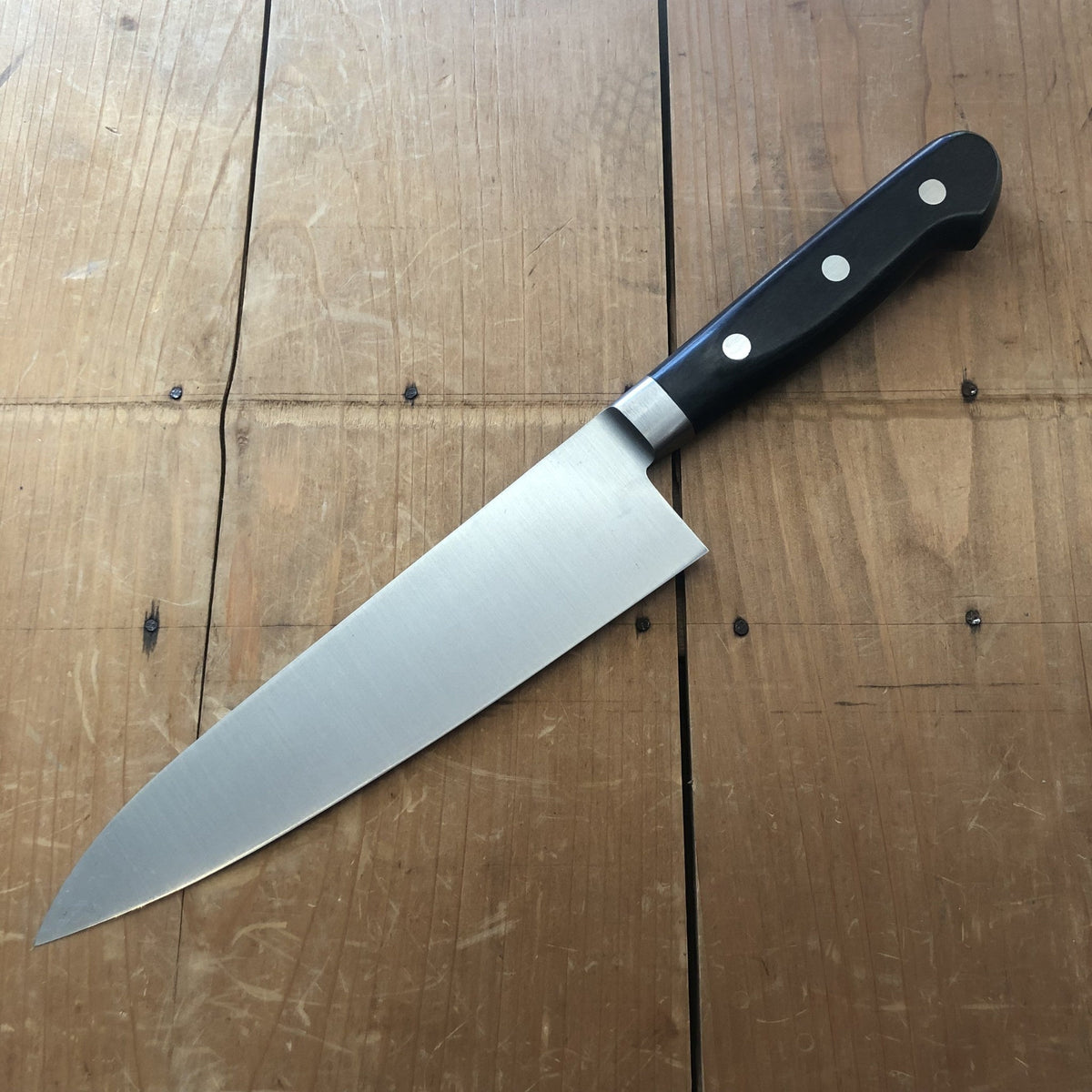 Masakane New Old Stock 180mm Gyuto SK Carbon Steel Pakka
