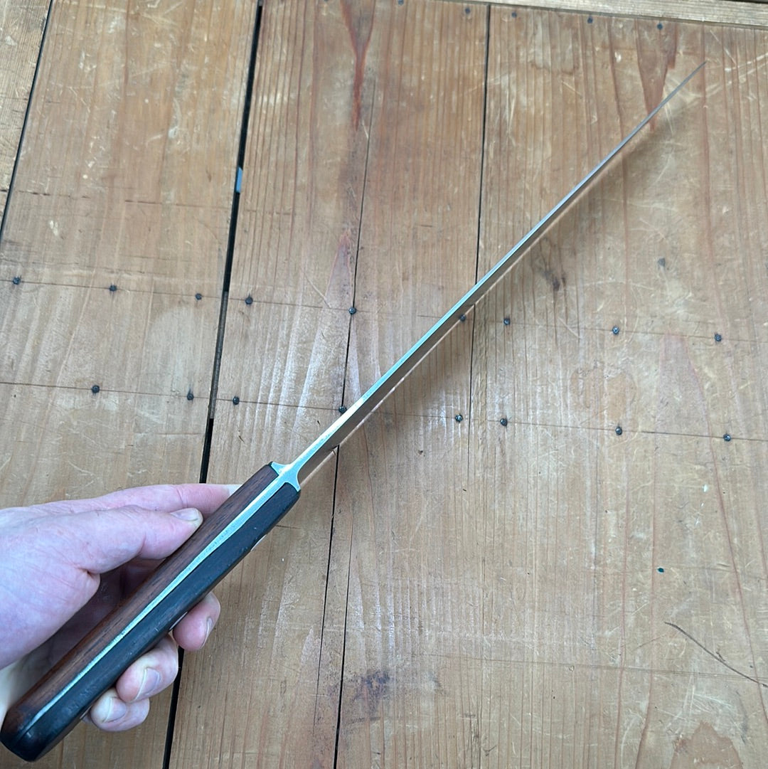 Vintage Landers Frary & Clark Universal 14.25” Chef Knife Carbon USA 1909-1950