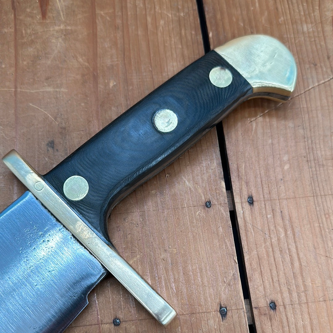 Vintage F Dick 12" Bowie From No. 50 Lobster Splitter - WW2 Theater Knife?