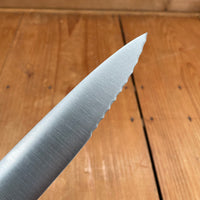 K Sabatier x Bernal Cutlery Nouvel Ideal 6" Chef with Serrated Tip Carbon Palissander