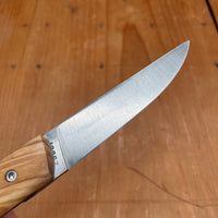 Au Sabot Le Thiers 12cm Pocket Knife Stainless Olive Liner Lock