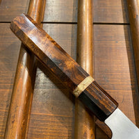 Shigehiro 240mm Gyuto (Yoshikazu Ikeda) Shirogami 2 Custom Handle