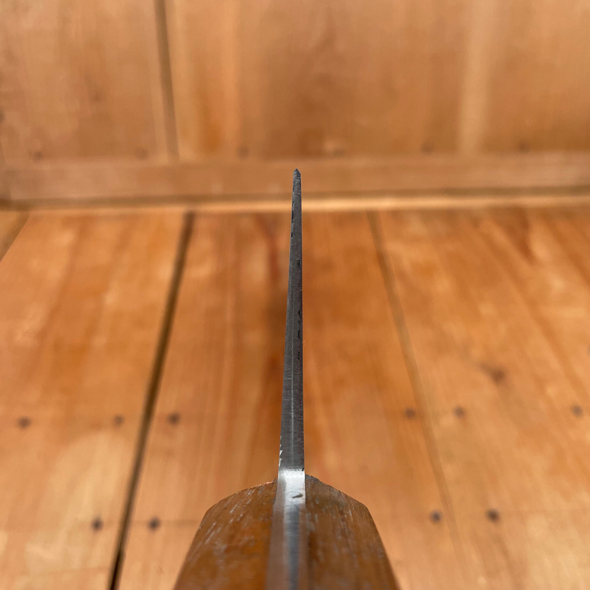 No 1 Dehillerin 300cm / 12.5" Abattre Heavy Chef Knife Stainless Steel Rosewood 22 oz