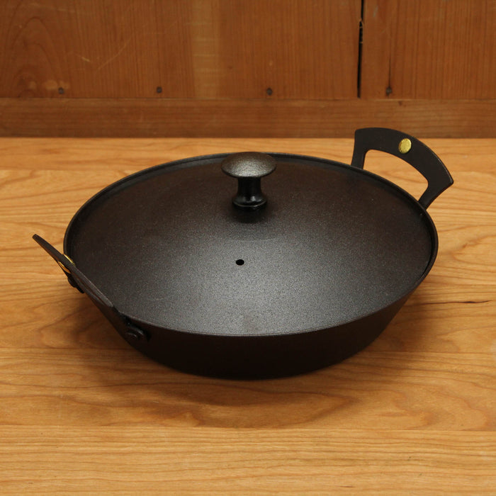 Netherton Foundry 8" Spun Iron Prospector Casserole with Lid