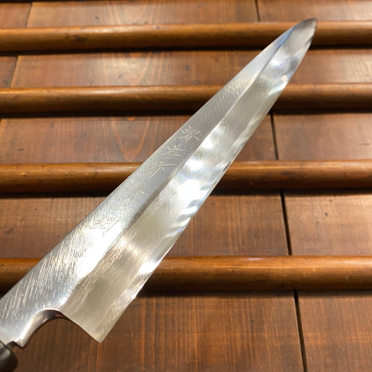 Sakai Takayuki Itsuo Doi 270mm Yanagi Aogami 2 Ebony Octagon