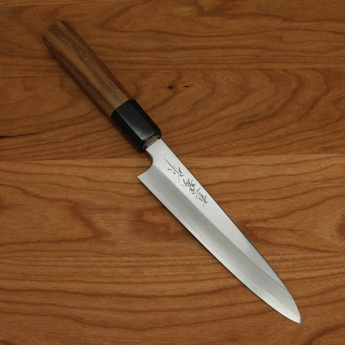 Makoto Tadokoro Marushin Nakagawa 150mm Petty Ginsanko Teak