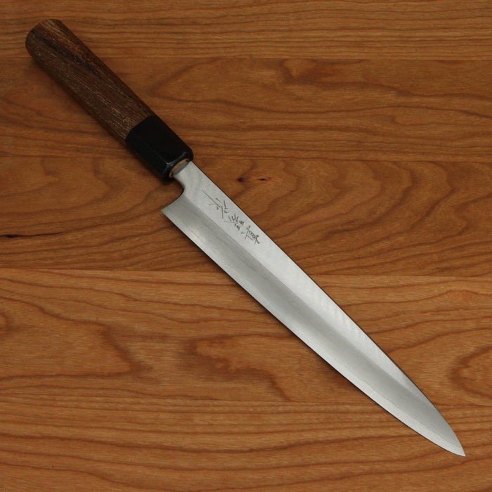 Makoto Tadokoro Marushin Nakagawa 210mm Petty Ginsanko Teak