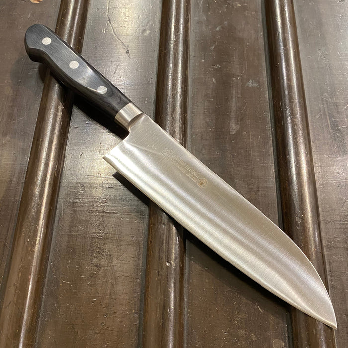 Masakane New Old Stock 180mm Santoku SK Carbon Steel Pakka