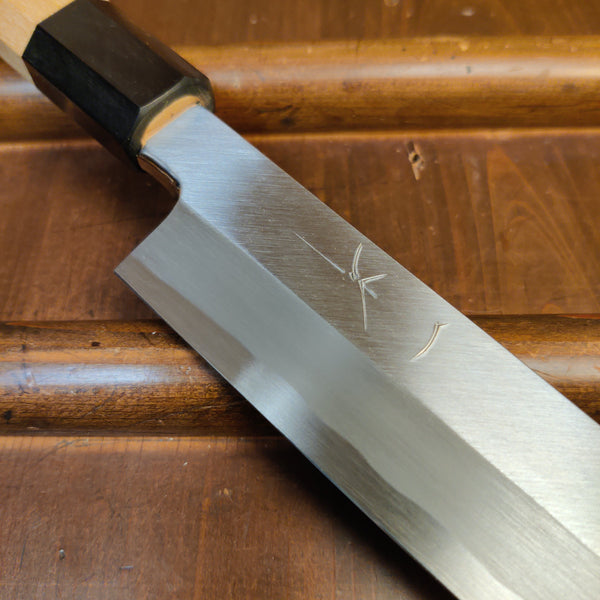 Hitohira Kikuchiyo Manzo 270mm Yanagi Aogami 2 Ho Wood W/ Box & Saya
