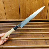 Hitohira Kikuchiyo Manzo 270mm Yanagi Aogami 2 Ho Wood W/ Box & Saya
