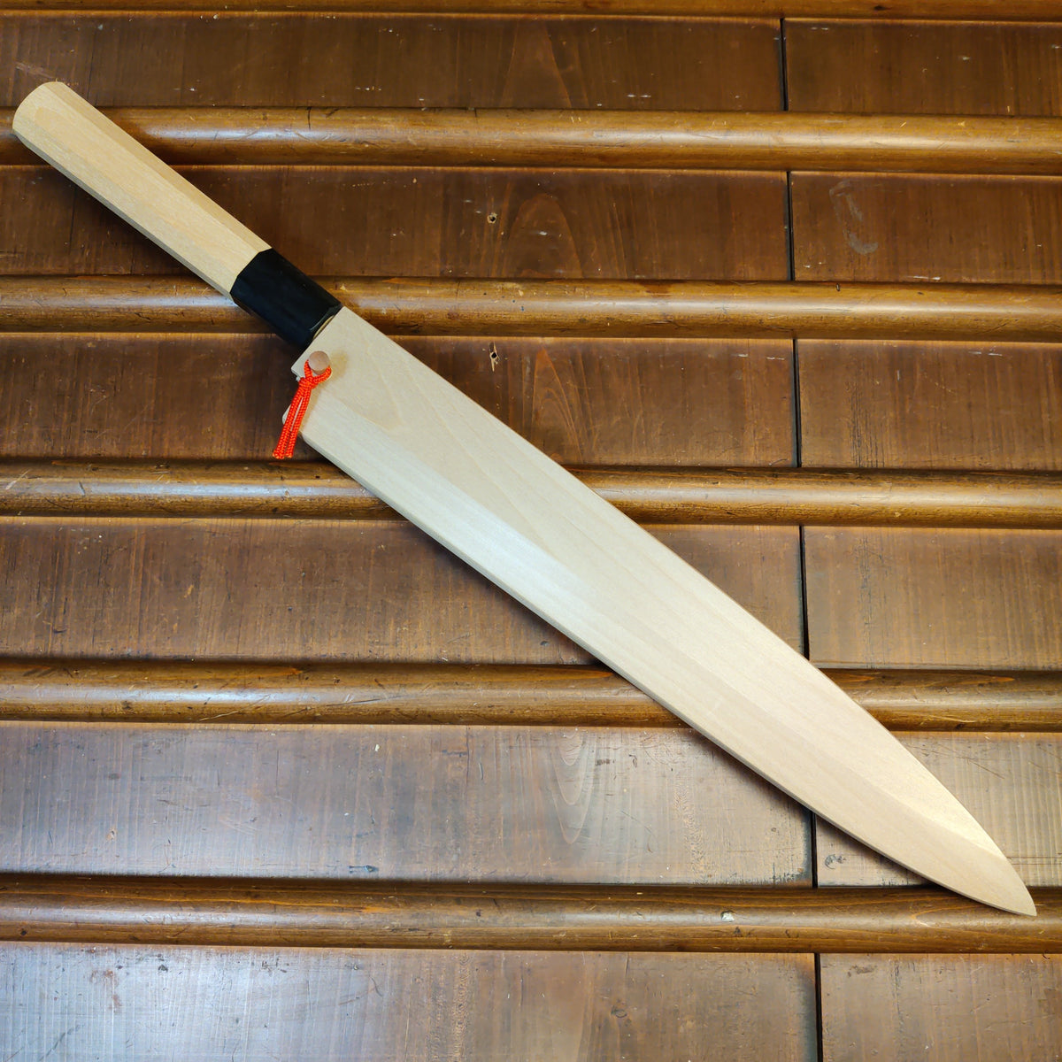 Hitohira Kikuchiyo Manzo 270mm Yanagi Aogami 2 Ho Wood W/ Box & Saya