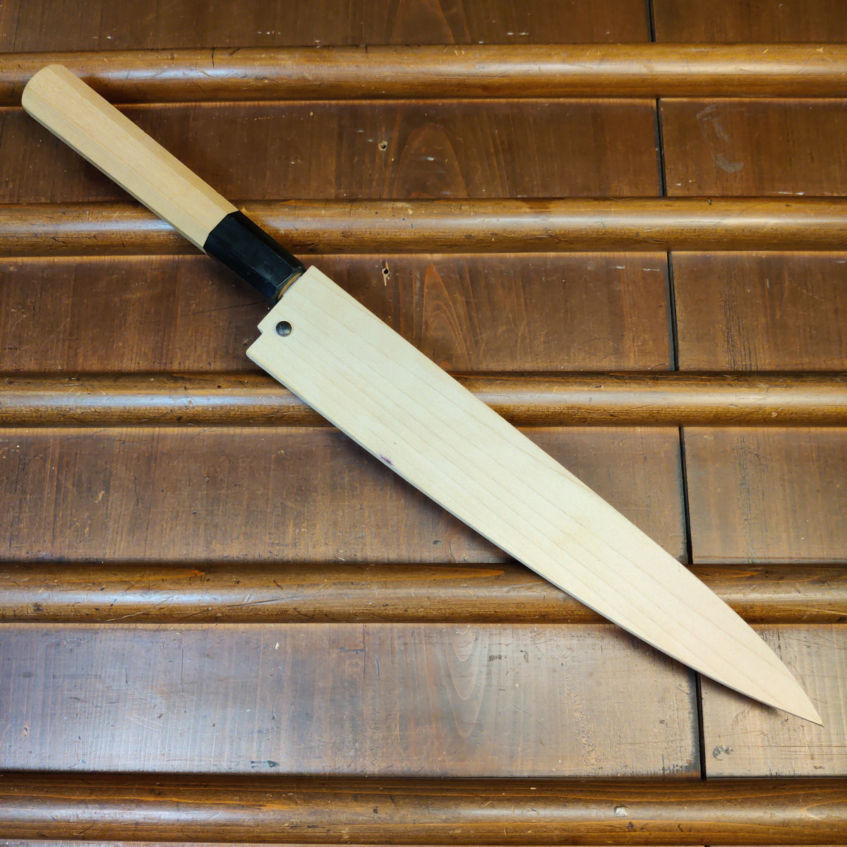 Trade In Ashi Hamono 210mm Wa Petty Swedish Stainless W Box & Saya