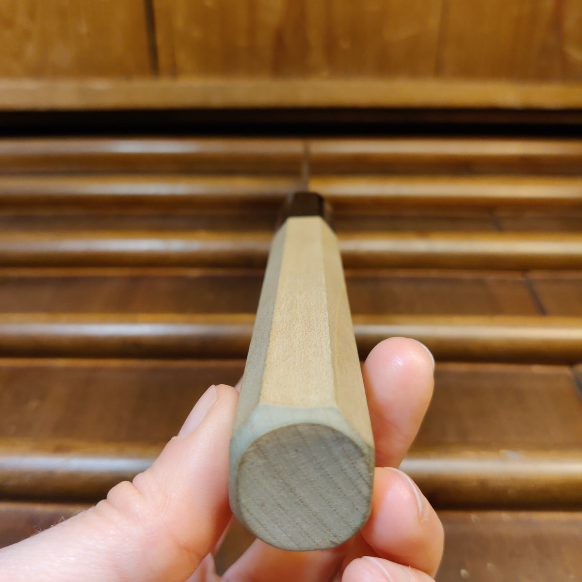Hitohira Kikuchiyo Ren 180mm Santoku Aogami #2 No Box