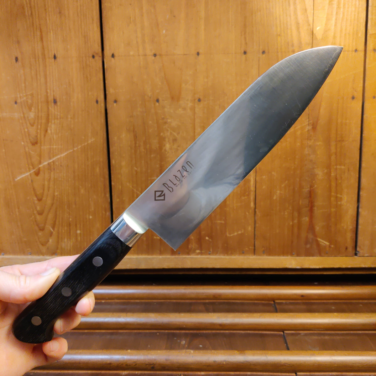 Ryusen Blazen 170mm Santoku SG2 W Saya (no box)
