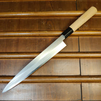 Hitohira Gorobei 240mm Yanagi Aogami 2 Ho Wood - LEFTY