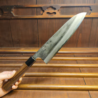 Jiro Nakagawa 225mm Wa Gyuto Shirogami 1 Taihei Tagayasan Handle #411