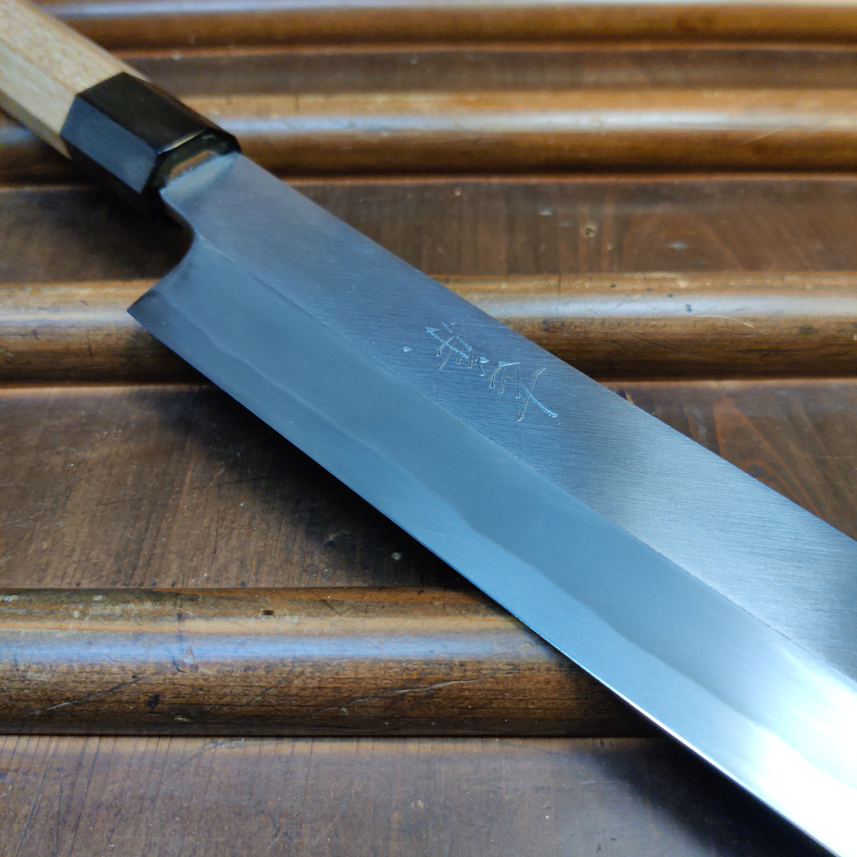 Yoshikane Hamono 330mm Sakimaru Takohiki Shirogami 1 Ho Horn