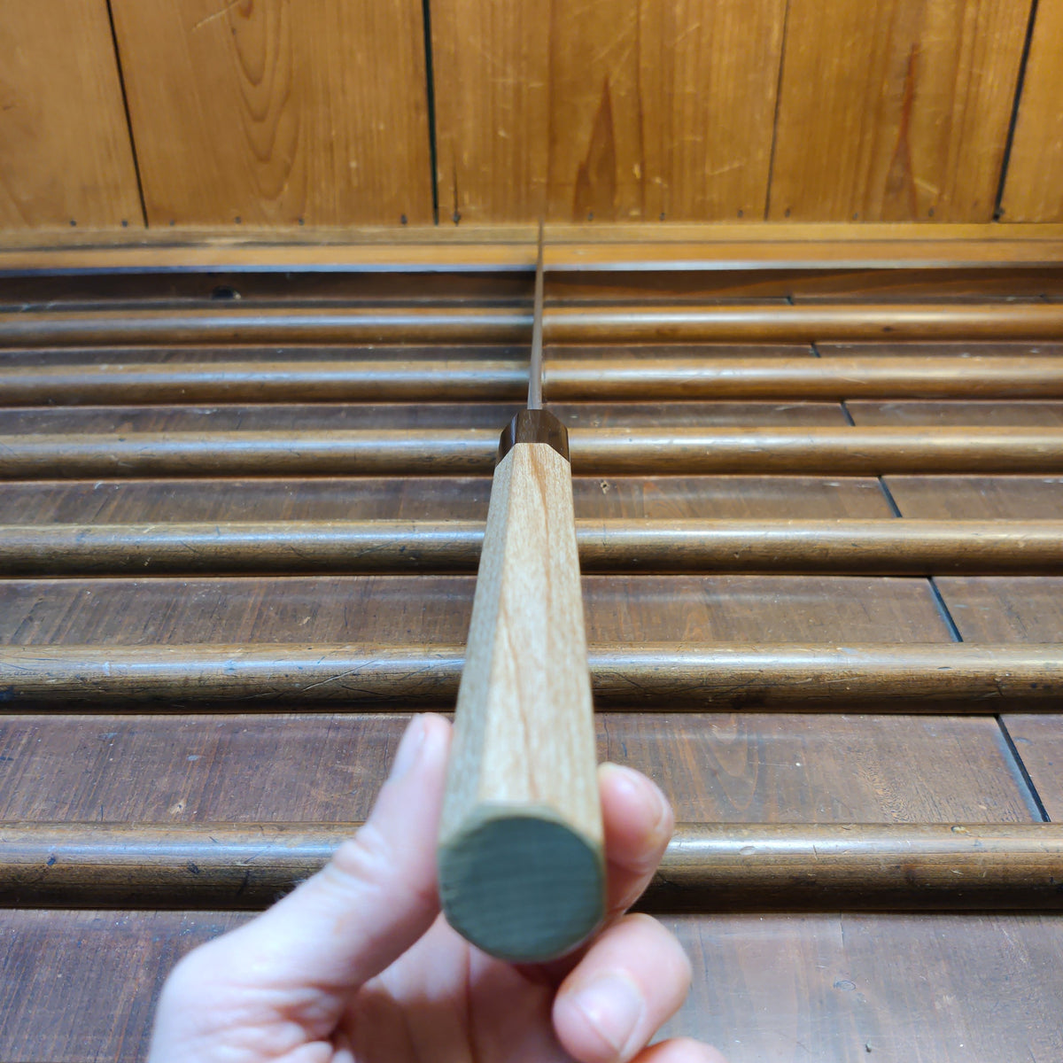 Yoshikane Hamono 330mm Sakimaru Takohiki Shirogami 1 Ho Horn