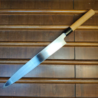 Yoshikane Hamono 300mm Yanagi Shirogami 1 Ho Horn