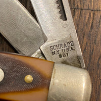 Schrade 3 7/8" Stockman Old Timer USA 1973-2004