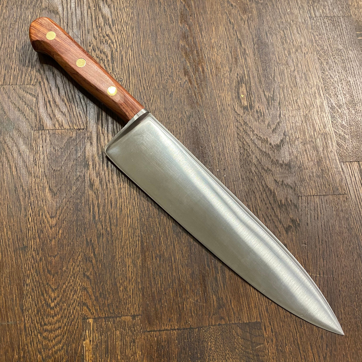 Dexter 8 7/8” Chef Forged Carbon Steel Rosewood New Old Stock 1950s-70s