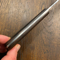 Masakane New Old Stock 150mm Honesuki Kaku SK Carbon Steel Ebony (No Bolster)