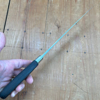 Unmarked 9.5" Chef Knife Cuisine Massive / Nogent Style Carbon Steel 1950s-60s?