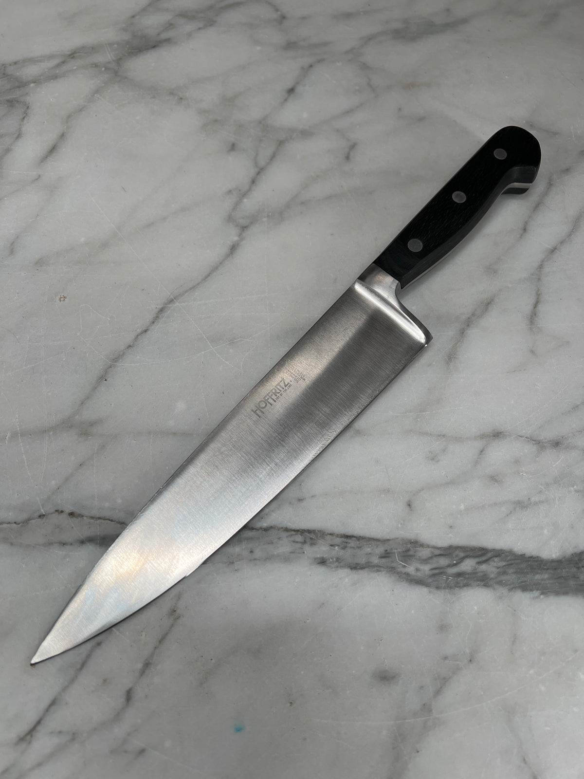 Hoffritz 8.25" Chef Knife Stainless & Pakka Solingen 1970s-80s