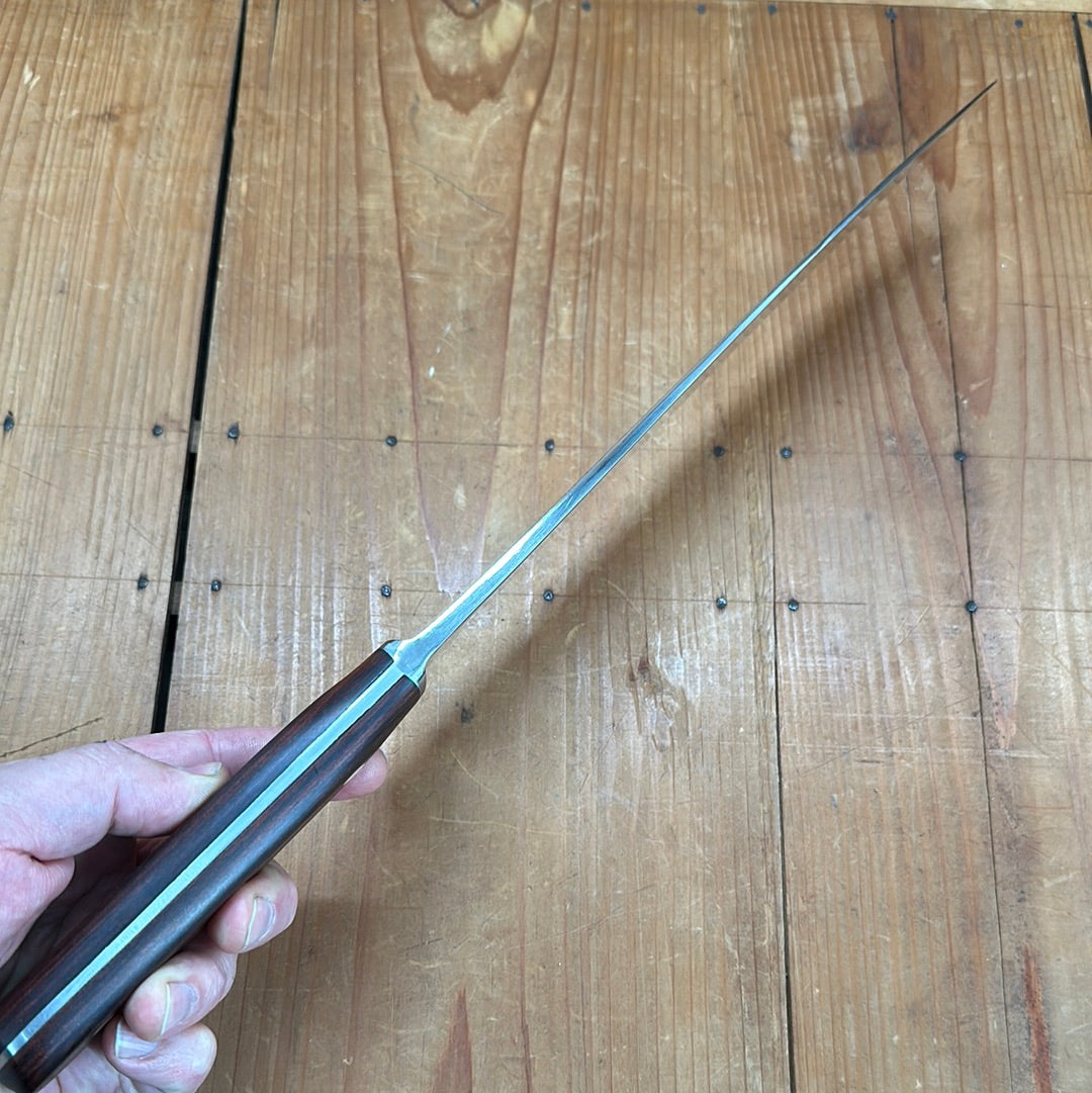 Vintage Dexter Connoisseur 12" Chef Knife Stainless Vintage 1960s-80s(?)