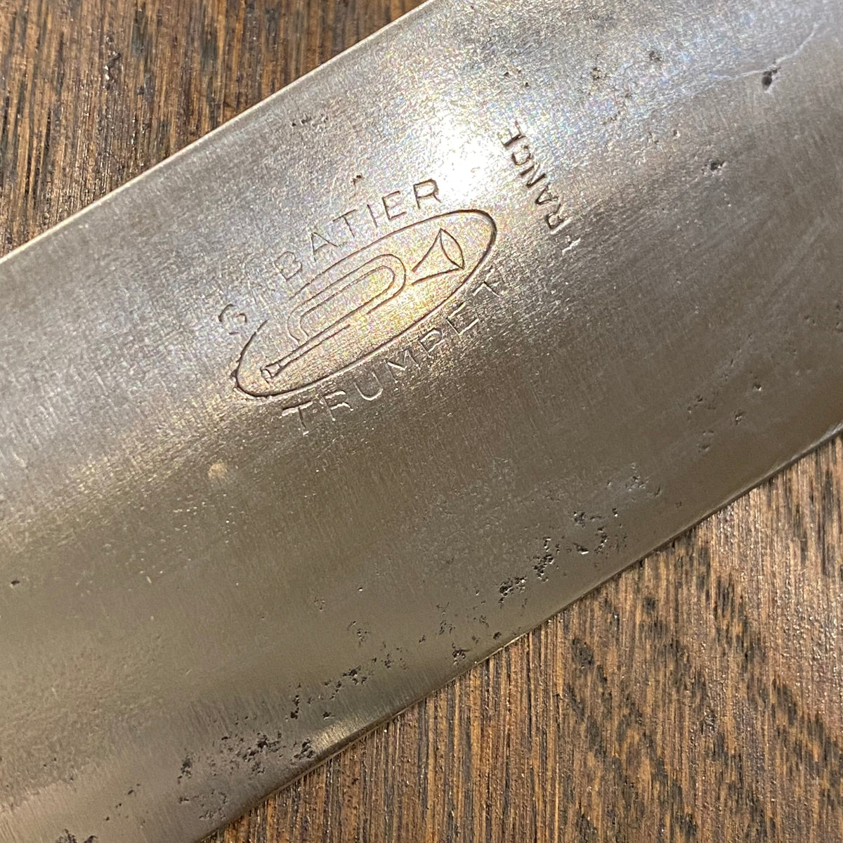 Sabatier Trumpet 10” Chef Knife Carbon Steel 1950s-70s