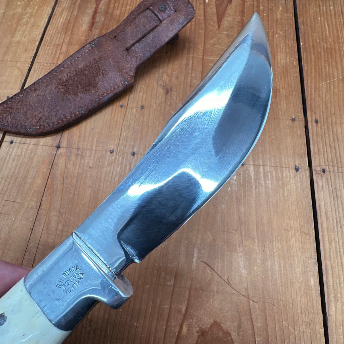 R H Ruana Model 15C Knife Bonner Montana 1943-44 All Original