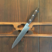 Masakane New Old Stock 150mm Petty SK Carbon Steel Ebony