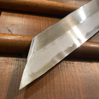 Konosuke Fujiyama 270mm Kiritsuke Aogami 1 Ebony Blonde Lefty