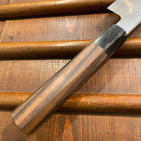 Tesshu 240mm Single Bevel Gyuto Aogami 1 Suminagashi Rosewood Octagonal