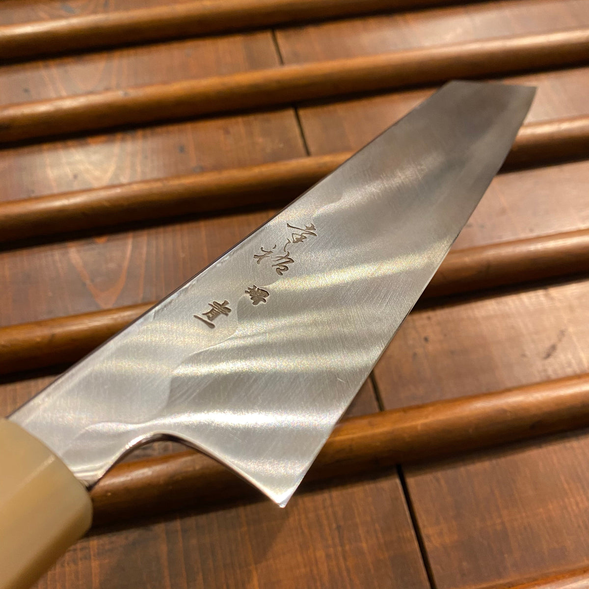 Konosuke Fujiyama 270mm Kiritsuke Aogami 1 Ebony Blonde Lefty