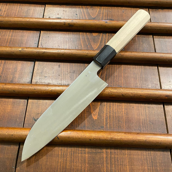 Takada No Hamono 180mm Santoku Aogami 2 Iron Clad Ho & Horn Octagon