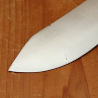 K Sabatier New Old Stock 10" Bullnose Butcher Carbon Steel 1950's