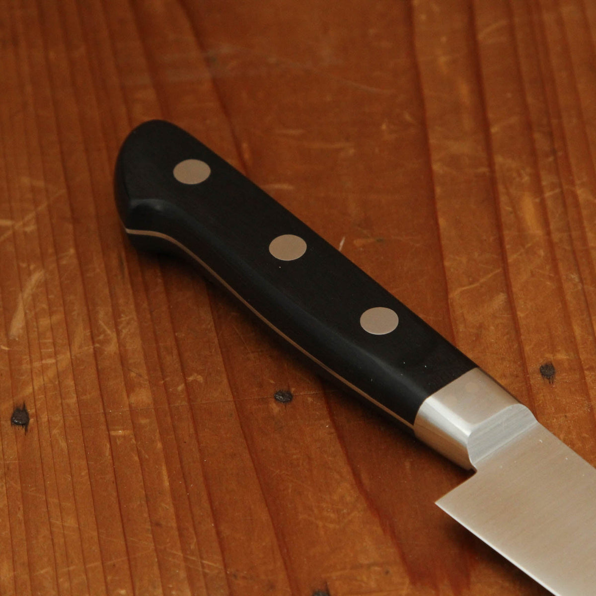 Ashi Hamono Ginga 180mm Petty Swedish Stainless Western Handle with Saya