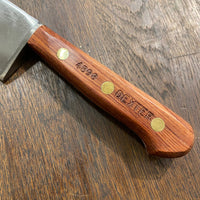 Dexter 8 7/8” Chef Forged Carbon Steel Rosewood New Old Stock 1950s-70s