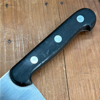 J A Henckels 10" Lobster Splitter / Chef de Chef Hand Forged Carbon Steel 1950s Early 60s