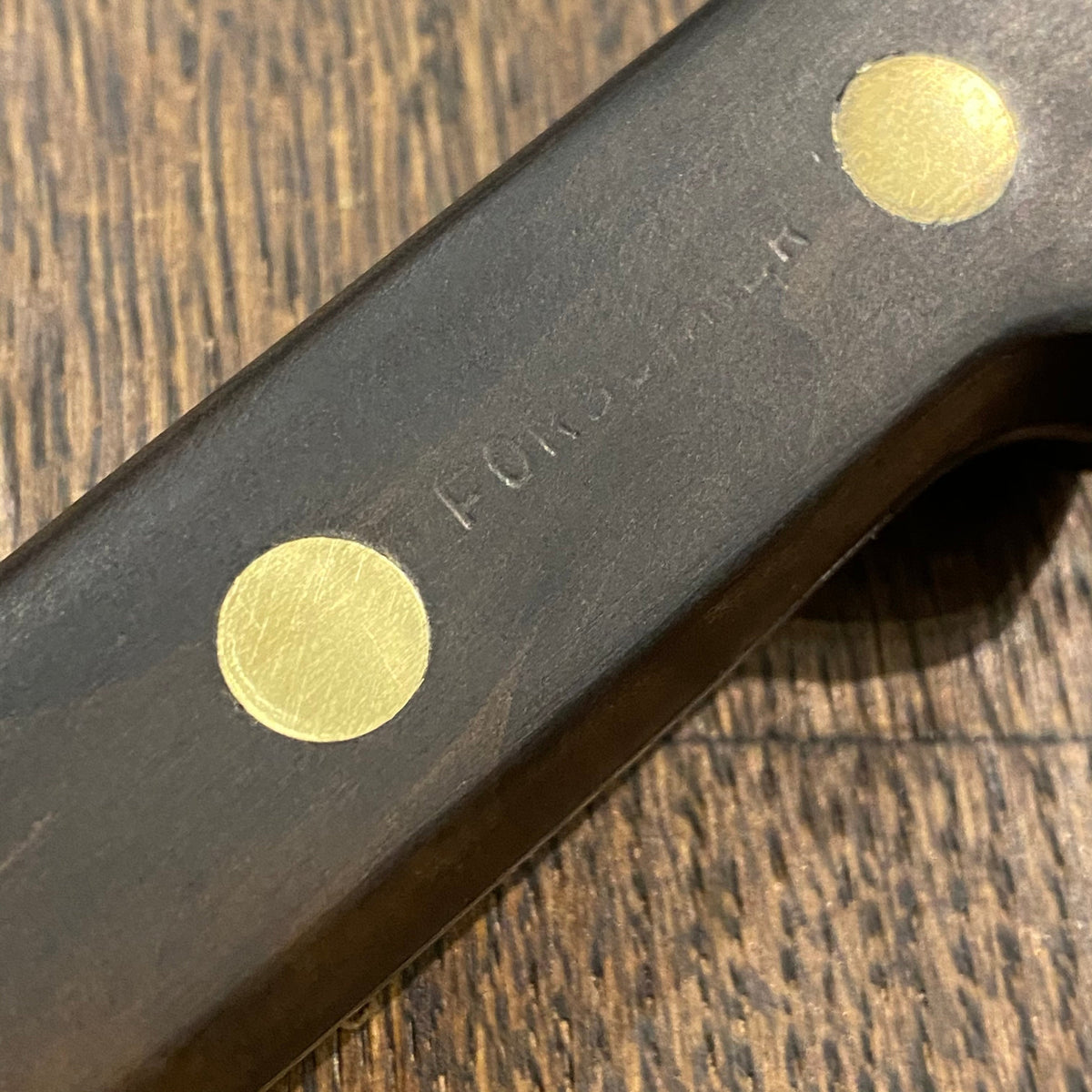 Sabatier Trumpet 10” Chef Knife Carbon Steel 1950s-70s