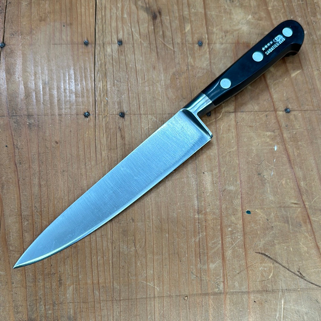 Sabatier Thiers Issard 4 Star Elephant 6" Chef Carbon Steel 1960s early 70s