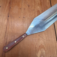 New Old Stock Obscene 19.5" Spatula Stainless Steel Rosewood Thiers