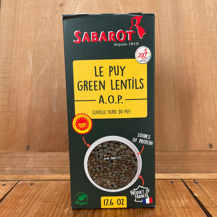 Sabarot Le Puy Green Lentils - 17.6oz