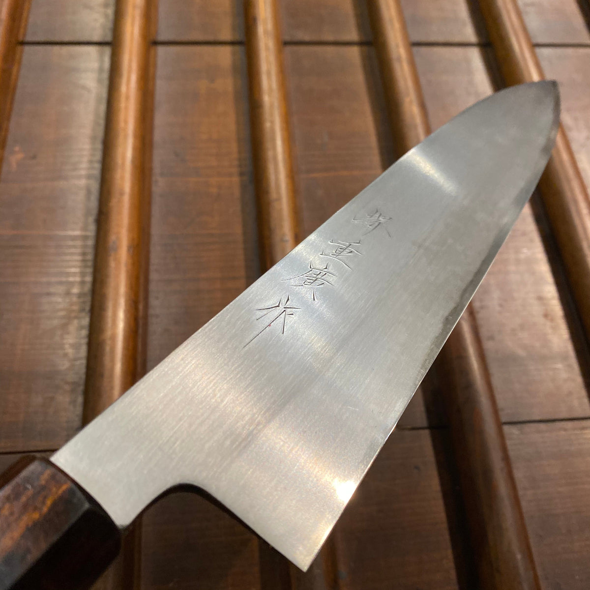 Shigehiro 240mm Gyuto (Yoshikazu Ikeda) Shirogami 2 Custom Handle