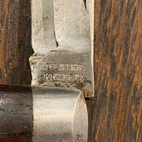 Ulster Knife Co. 3” Barehead Jack Carbon Blades Rosewood Scales 1876-1941